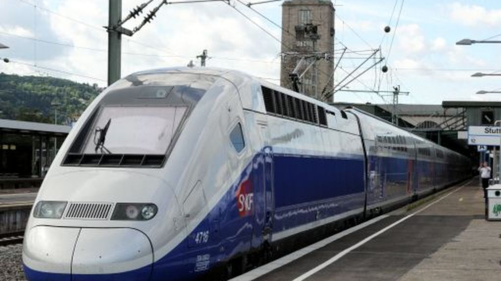 TGV noch schneller: In 190 Minuten von Stuttgart nach Paris