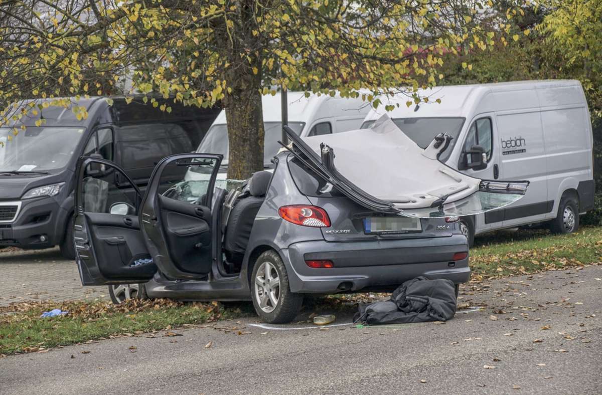 Der Unfall in Magstadt fordert eine leicht und eine schwer verletzte Person