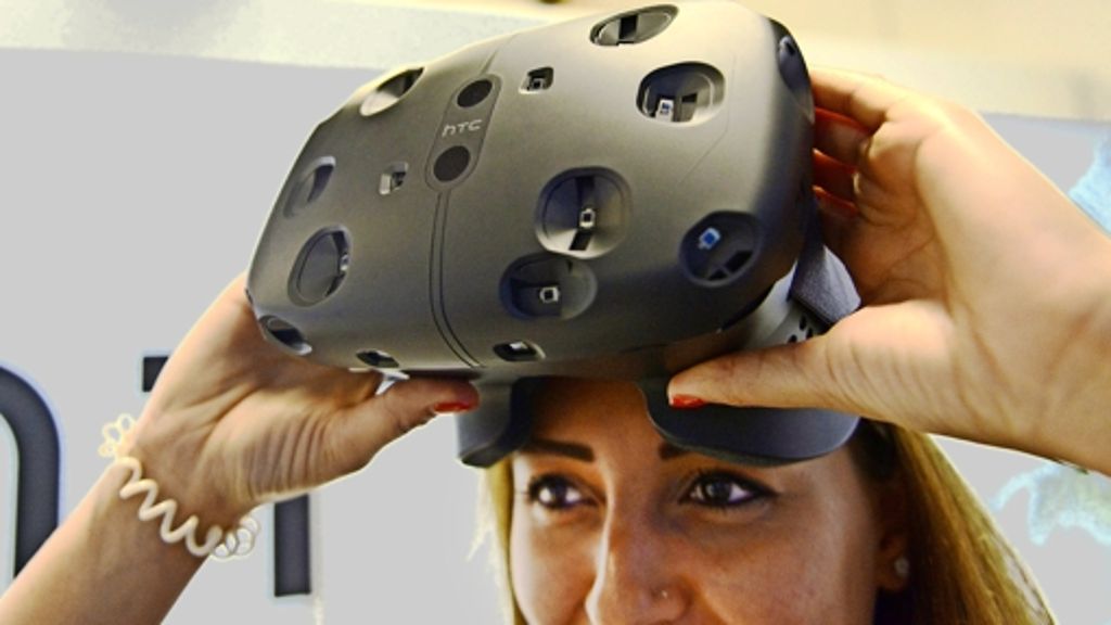Virtual Reality-Brille Vive: Wenn man die Welt um sich herum vergisst