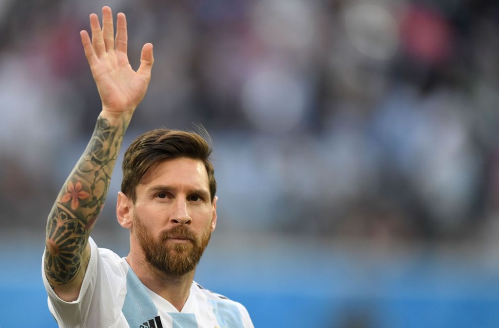 Fußballer Lionel Messi nimmt den achten Platz ein.