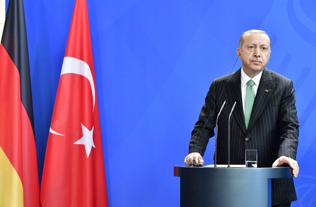Der türkische Präsident Recep Tayyip Erdogan ist auf Staatsbesuch in Deutschland.