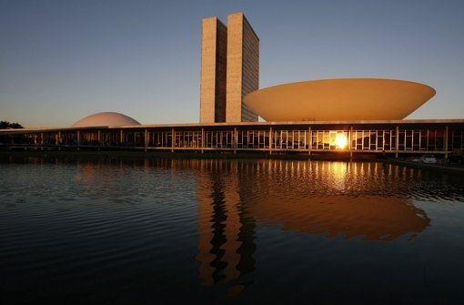 Oscar Niemeyers Regierungsbauten in Brasilia Foto: AP