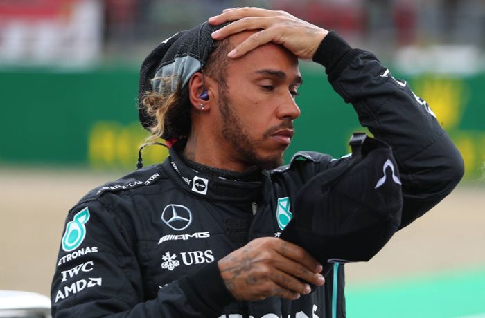 Lewis Hamilton lässt am Hoppel-Mercedes kein gutes Haar