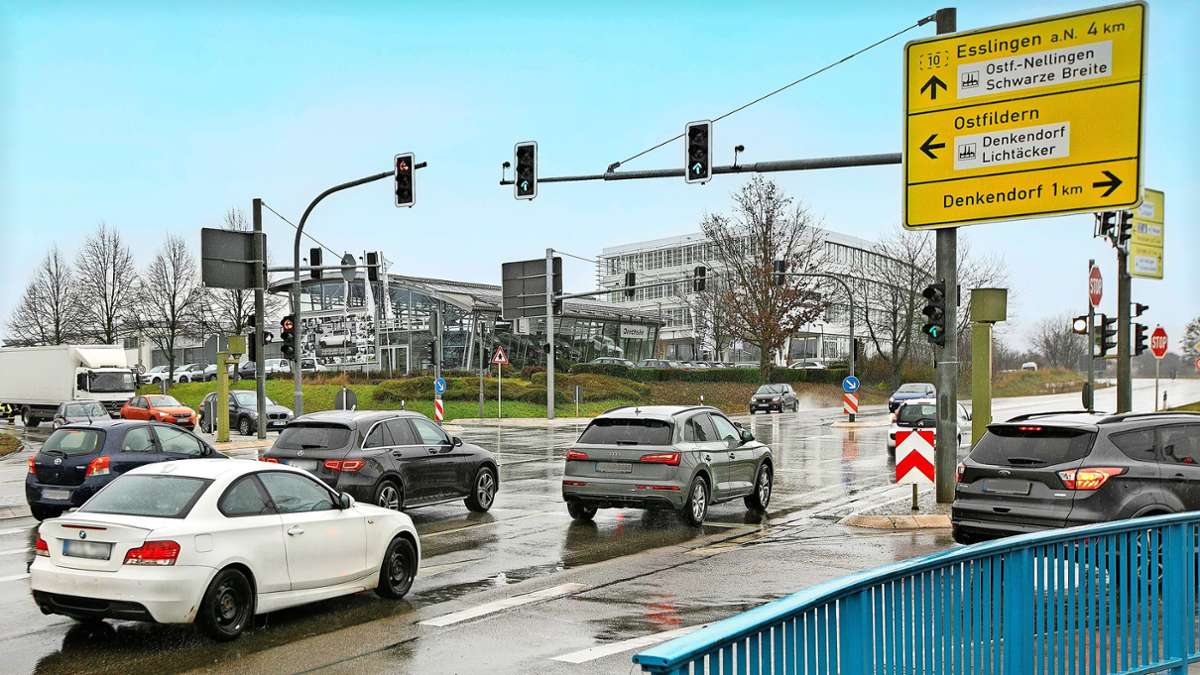 Verkehr in Ostfildern: Streit um Blitzeranlage an Drechsler-Kreuzung