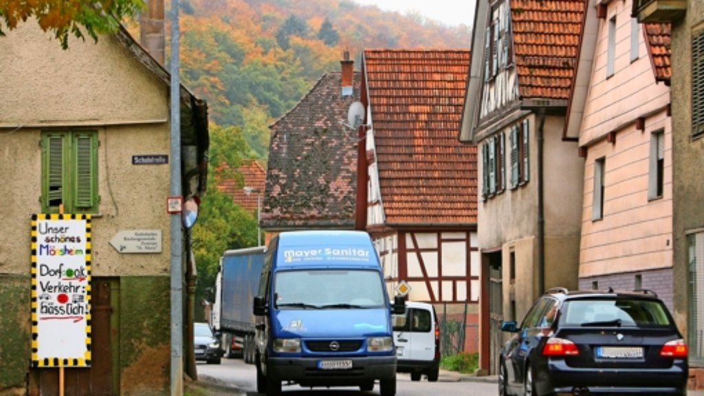 Mönsheim: Der schwierige Weg zu mehr Ruhe im  Ort