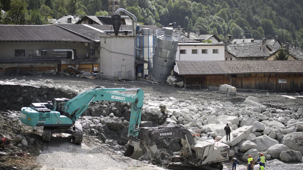 Nach Bergsturz in der Schweiz: Zwei der Vermissten stammen aus Kreis Göppingen