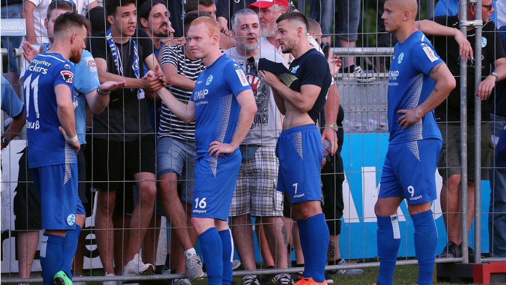 Verpasster Regionalliga-Aufstieg: Stuttgarter Kickers im Tal der Tränen
