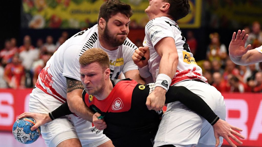 Handball-EM: Deutsche Handballer erreichen Spiel um Platz fünf