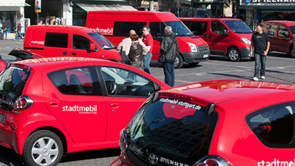 Carsharing in Stuttgart : Einsteigen und losfahren