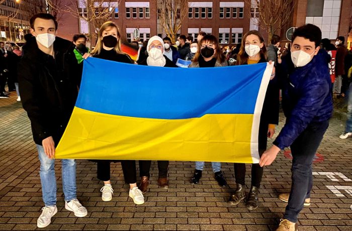 Krieg in der Ukraine: Wo in Stuttgart an den Jahrestag erinnert wird