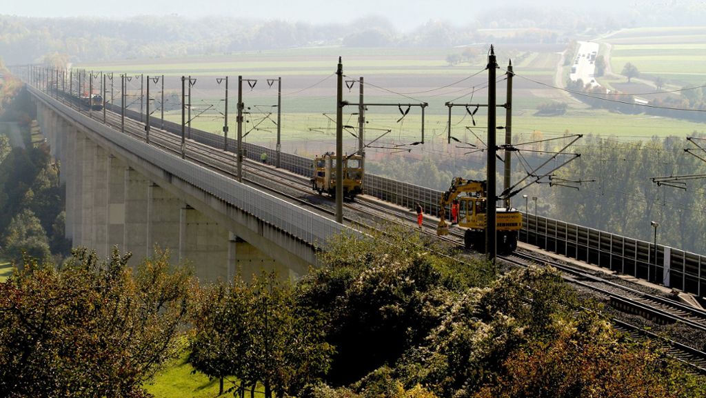 Sanierung der Bahnstrecke Mannheim-Stuttgart: Lange Durststrecke für Bahnfahrer