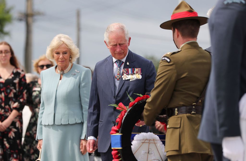 Camilla und Prinz Charles befinden sich derzeit auf einem mehrtägigen Besuch in Neuseeland. Foto: AFP/MICHAEL BRADLEY
