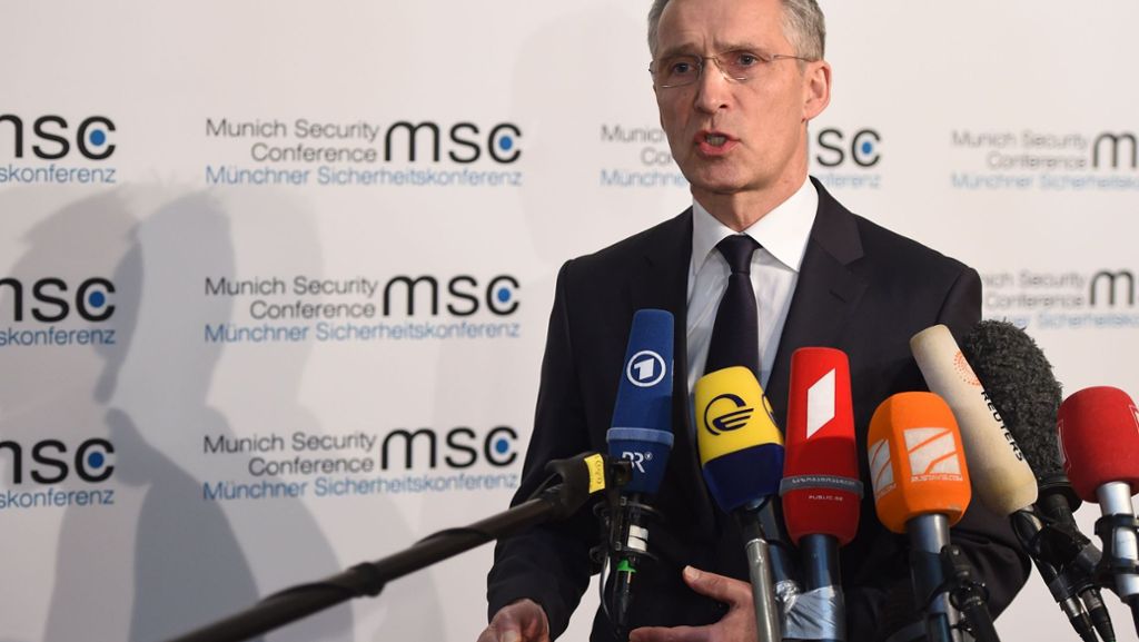Münchner Sicherheitskonferenz: Nato warnt EU vor Konkurrenzdenken