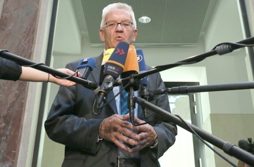 Baden-Württembergs Ministerpräsident Winfried Kretschmann (Grüne) Foto: dpa