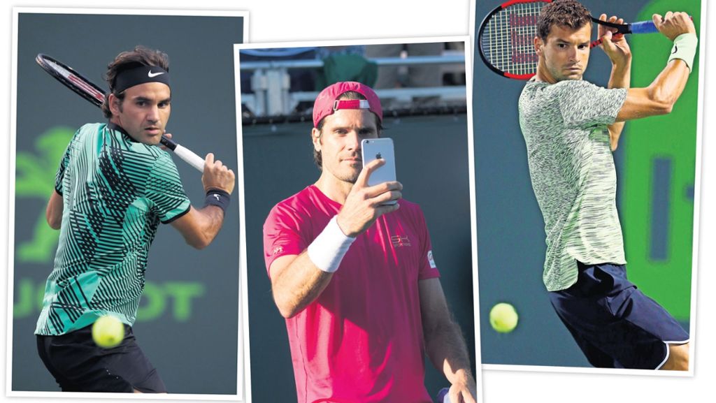  Die Tennisstars Roger Federer, Tommy Haas und Grigor Dimitrov haben zuletzt mit zwei gemeinsamen Gesangseinlagen Aufsehen erregt. Jetzt steht fest: Alle starten in Stuttgart. Gibt es dort die Fortsetzung? 