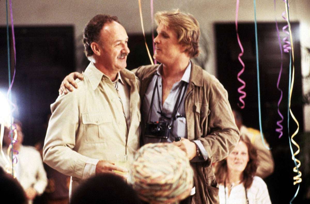 „Under Fire“ (1983): Gene Hackman, Nick Nolte (rechts)