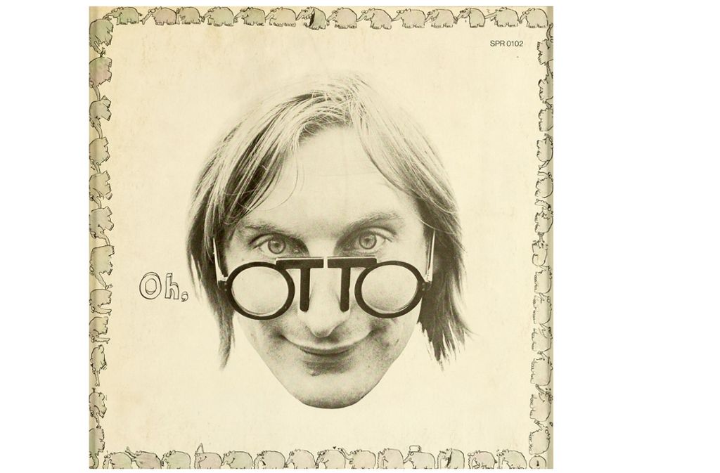 Otto Waalkes (*1948), Oh, Otto, 1975, LP-Cover, Illustration: Otto Waalkes, Design: Christine Uhlendorf, © Rüssl Räckords