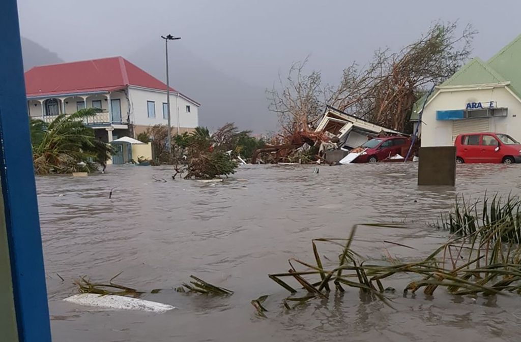In der Karibik herrscht wegen Hurrikan Irma derzeit eine dramatische Lage.