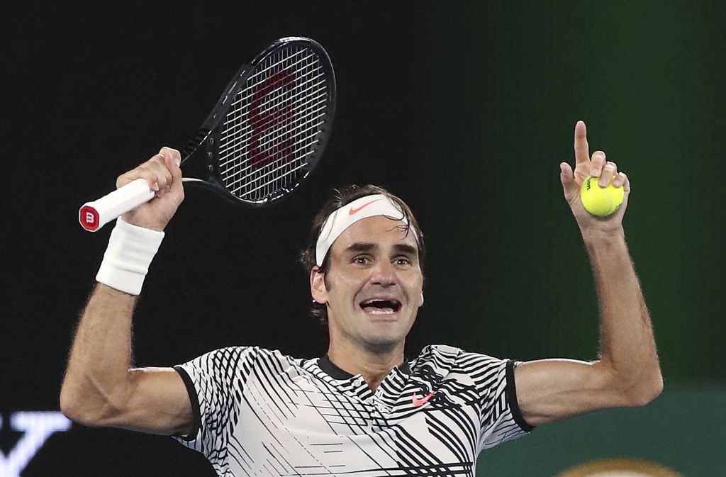Roger Federer soll im Juni das große Zugpferd auf dem Stuttgarter Weissenhof sein. Foto: AP