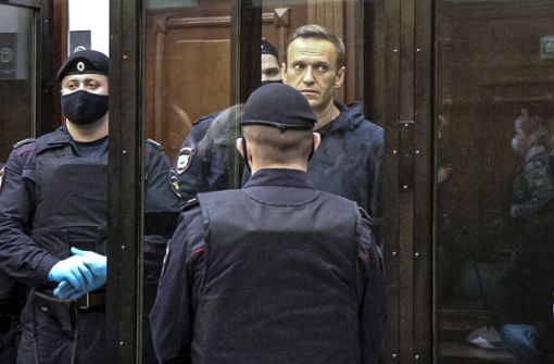 Alexej Nawalny geht es gesundheitlich derzeit offenbar sehr schlecht. (Archivbild) Foto: dpa/Uncredited