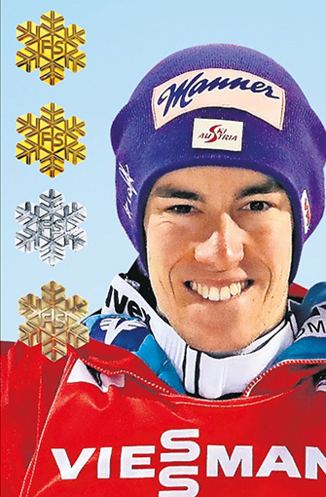 Vier Medaillen: Skispringer Stefan Kraft