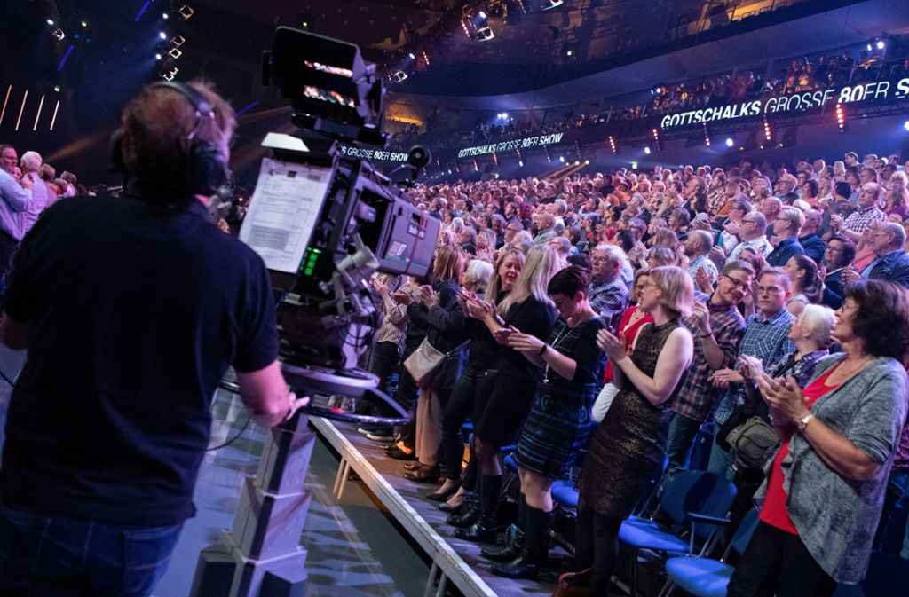 „Gottschalks große 80er Show“: Stimmung im Saal
