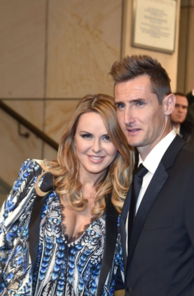 Fußballstar Miroslav Klose und seine Frau Sylwia