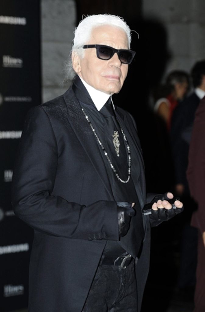 Couturier Karl Lagerfeld