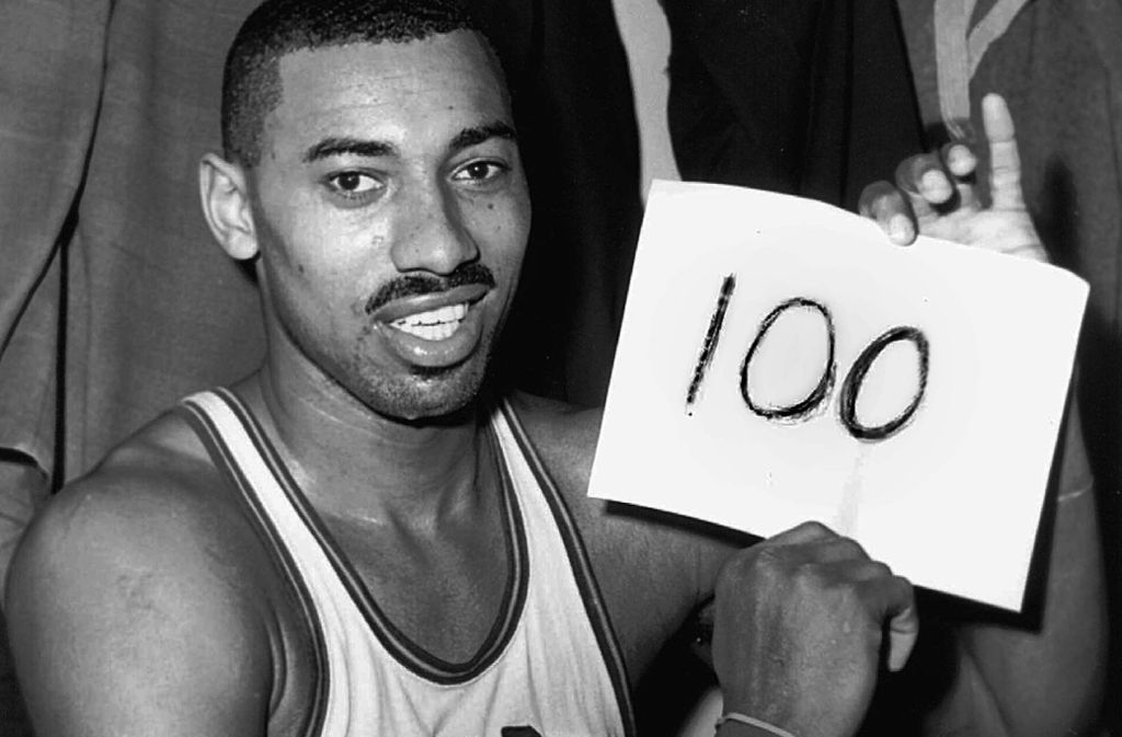 100 Punkte in einem NBA-Spiel. Unvorstellbar und bis heute unerreicht: Wilt Chamberlain.