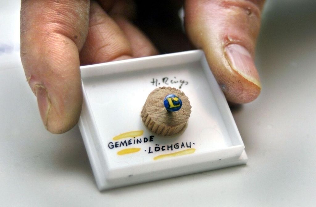 Mini-Nagelköpfe mit Aquarell von Hans Rings