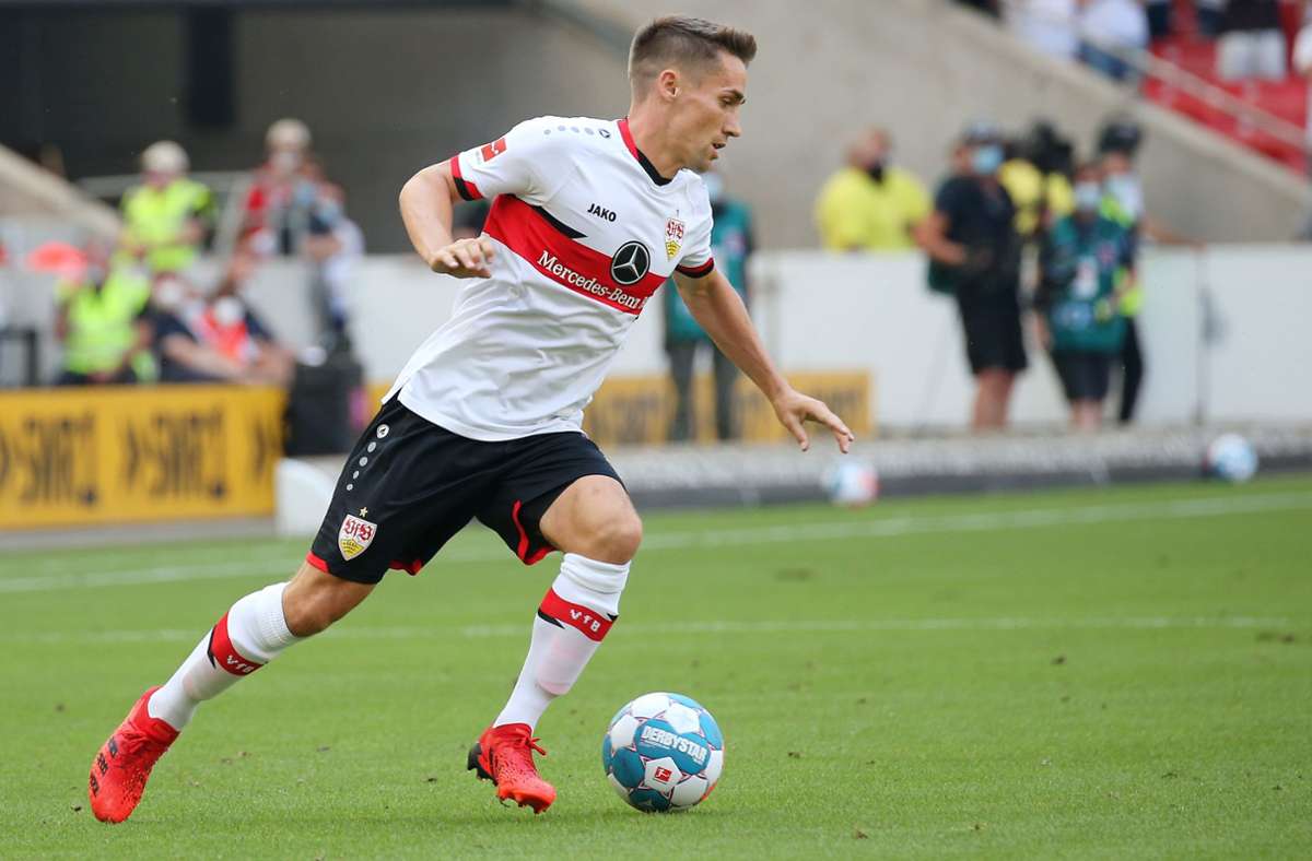 Philipp Klement, Position: Mittelfeld, Alter: 29, Größe: 1,75 Meter, Gewicht: 72 Kilogramm, beim VfB seit: 1.7.2019
