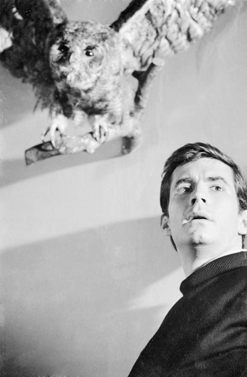 Anthony Perkins als Norman Bates in „Psycho“. Buchautor Robert Bloch erdachte die Figur anhand des realen Massenmörders Ed Gein. Regisseur Alfred Hitchcock erledigte den Rest.
