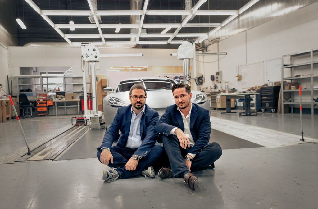 Toni Piëch (links), Sohn des VW-Patriarchen Ferdinand Toni Piëch, gründete mit Rea Stark Rajcic Piëch Automotive 2016 in Zürich.