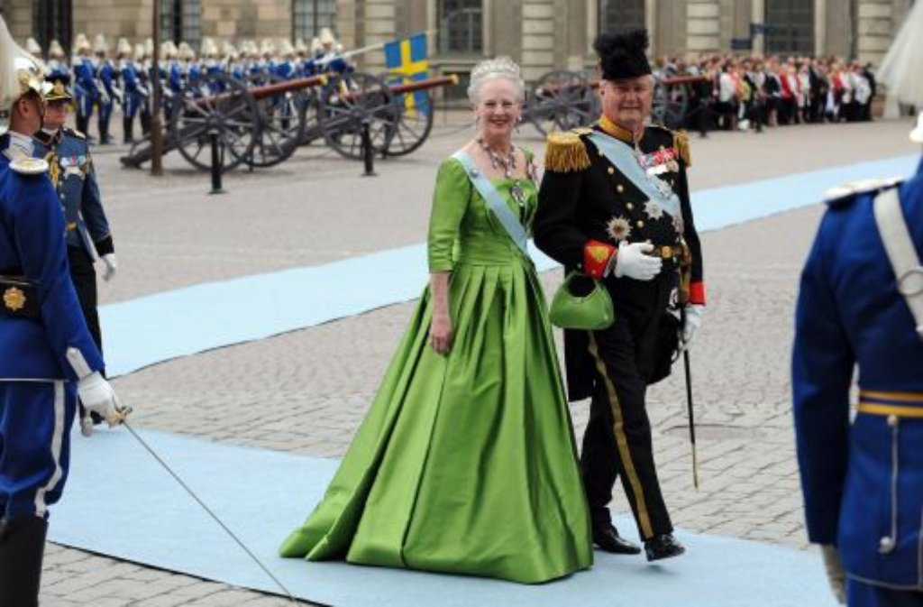 Sehr wahrscheinlich: Königin Margrethe von Dänemark und Prinz Henrik