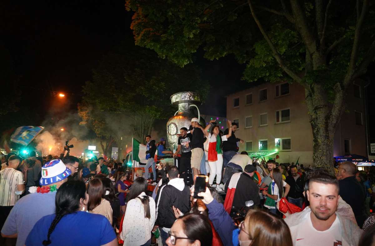 Polizeibilanz aus Stuttgart: Italienische Fans feiern EM-Sieg zum Großteil friedlich - Vimarsana News