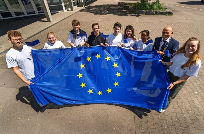 Städtepartnerschaft in Korntal-Münchingen: Jugendliche im Einsatz für Europa