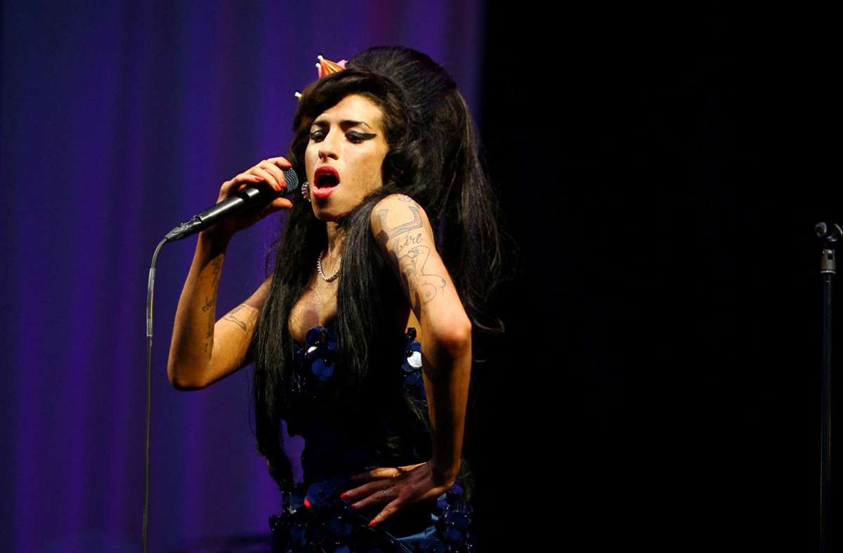 Amy Winehouse im Jahr 2008 Foto: AFP/BEN STANSALL