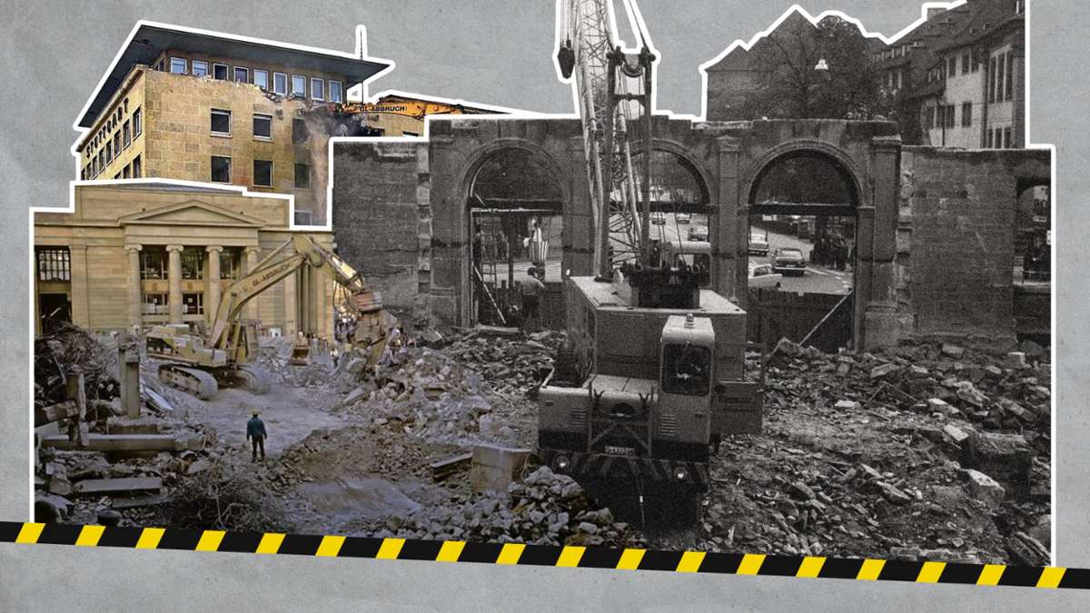 Stuttgart im Wandel: Diese Abrisse sind bis heute unvergessen