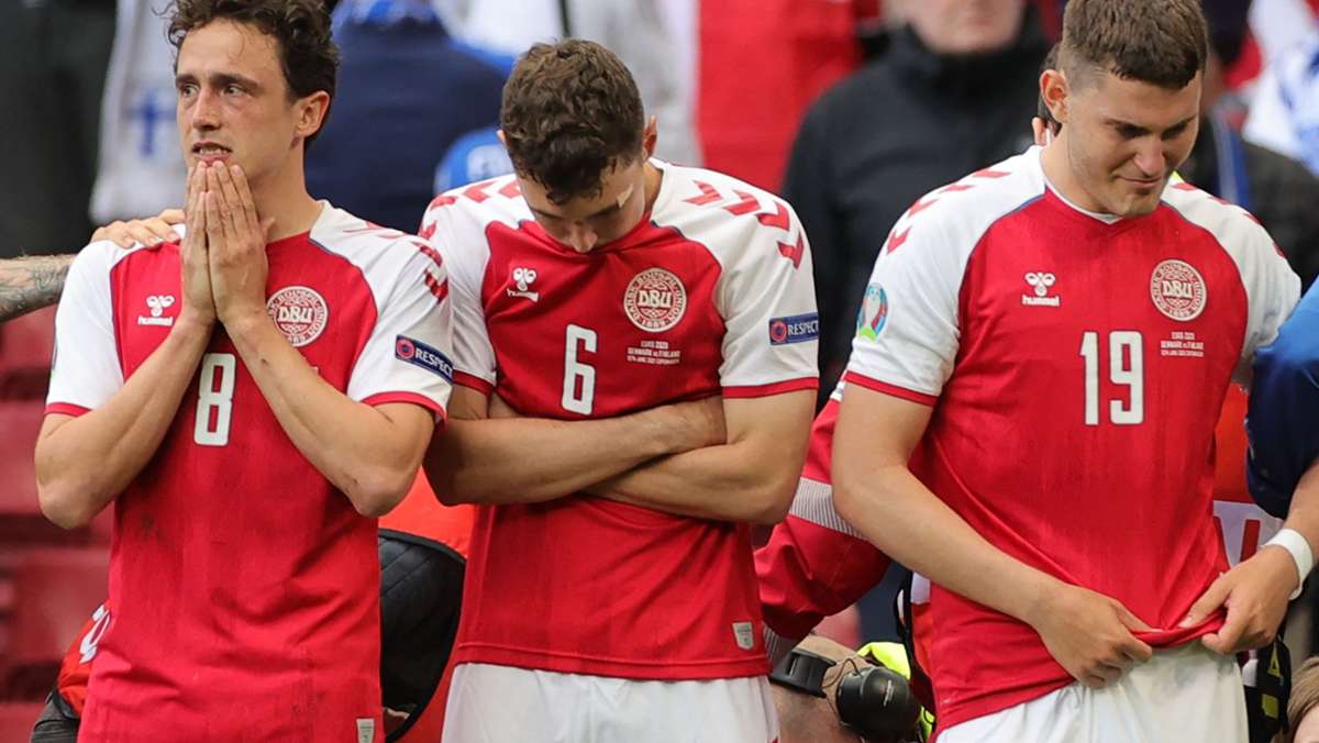 Nach Zusammenbruch von Christian Eriksen: Psychologische Hilfe für dänisches Team