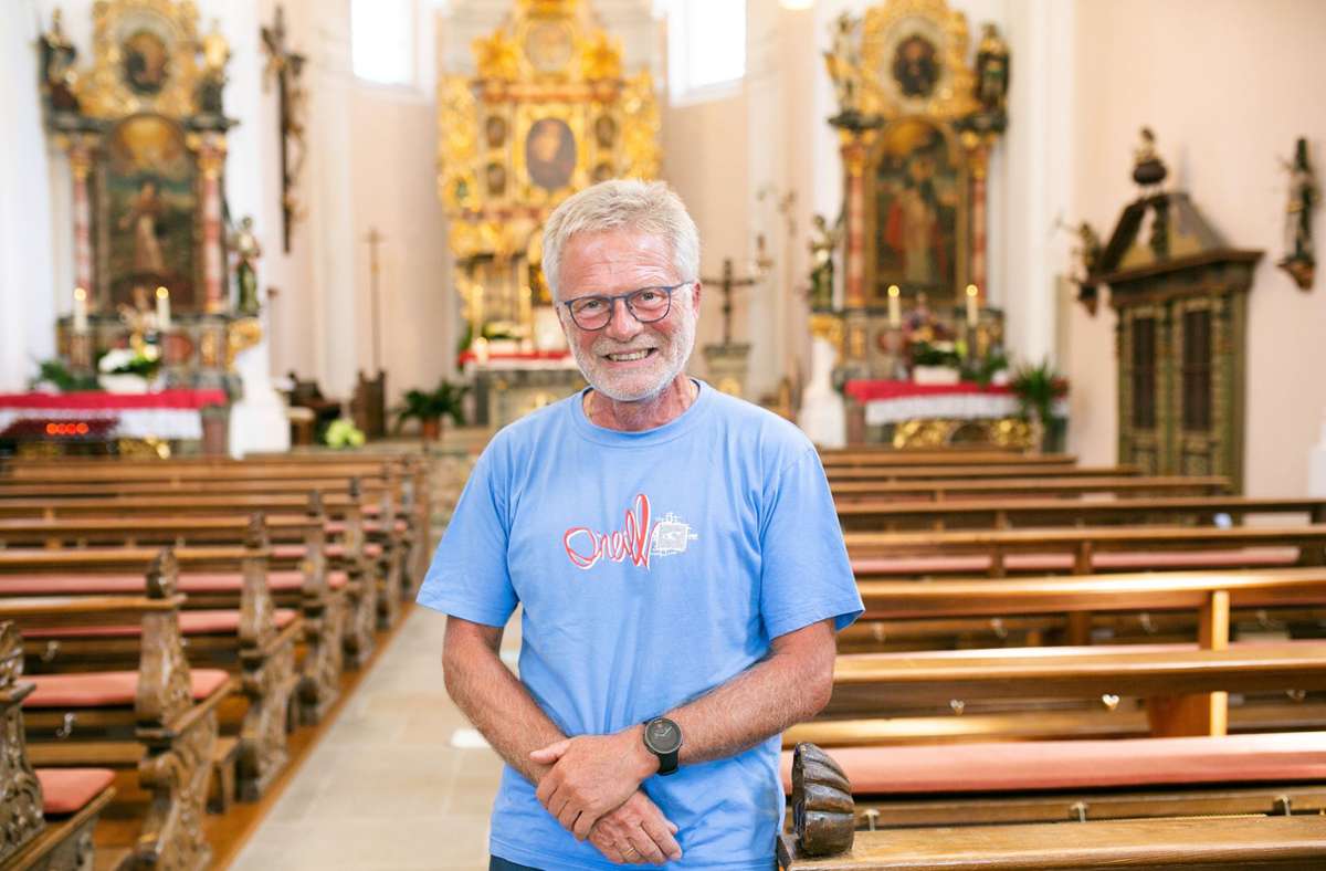 Jürgen Hertrampf ist Birenbacher und Mitglied des Kirchengemeinderats. Er hat die Geschichte der Kirche erforscht.
