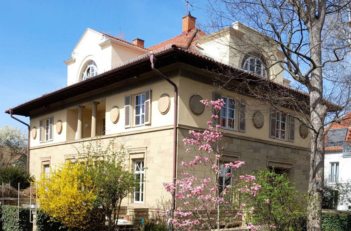Die Villa Frischauer ist der Hauptsitz des Deutsch-Französischen Instituts in Ludwigsburg.