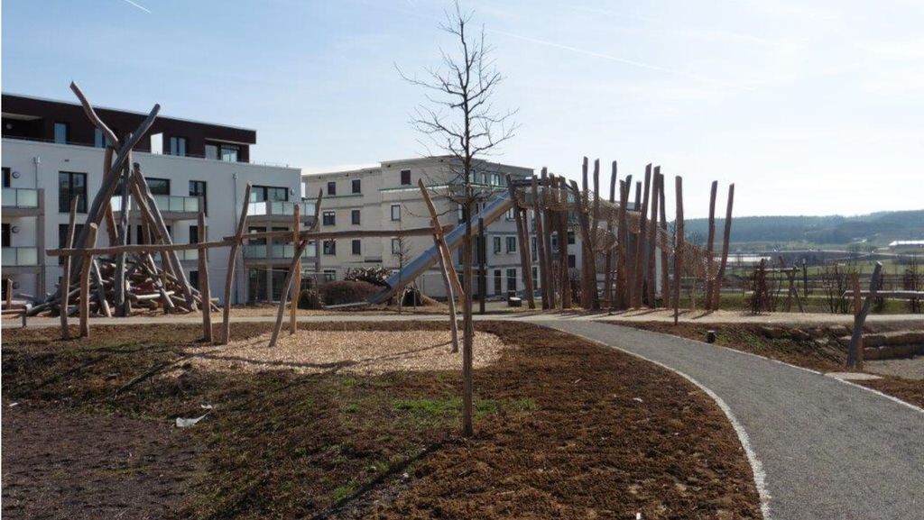 Stadtteilpark in Renningen: Die grüne Lunge gedeiht