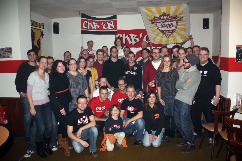 Der Berliner Fanclub ist mittlerweile auf über 180 Mitglieder angewachsen.