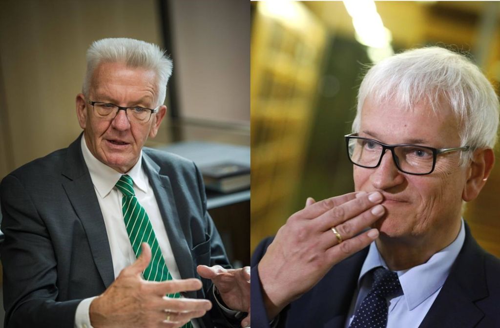 Seit fast 40 Jahren kennen und duzen sich Winfried Kretschmann und Jürgen Resch – doch politisch trennen sie inzwischen Welten.