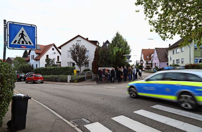 Verkehr in Fellbach: Sperrpfosten sollen nun Fußgänger schützen