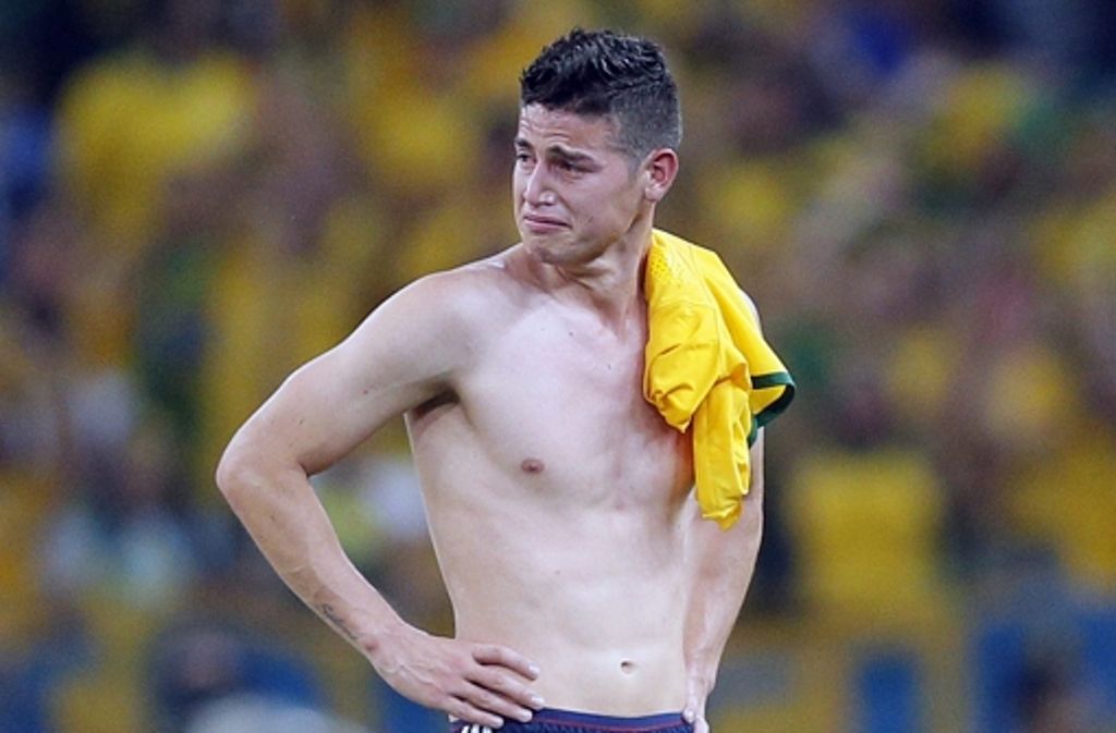 James Rodriguez aus Kolumbien war die Entdeckung dieser WM – und auch der wohl traurigste Spieler.