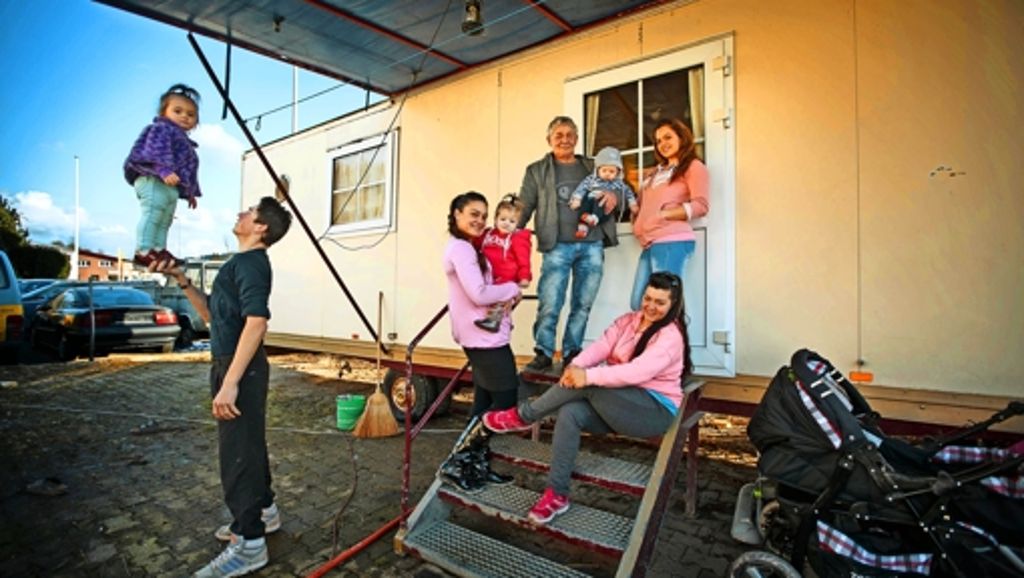 Serie – Wer wohnt denn da?: Großfamilie im Wohnwagen