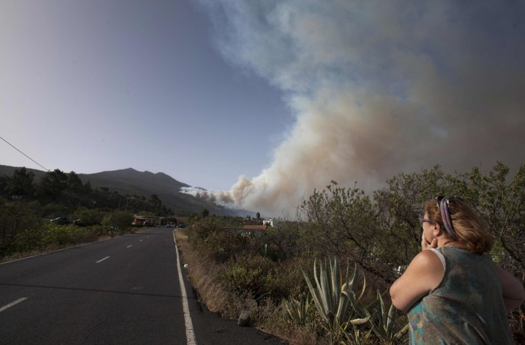 Das Feuer hat schon rund 2500 Hektar Pinienwald im Süden der Kanaren-Insel zerstört.