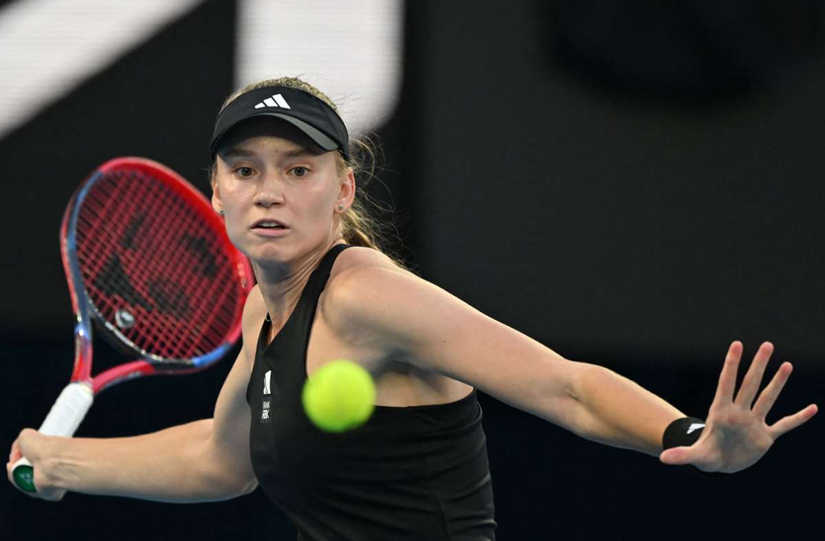 Elena Rybakina gewann 2022 in Wimbledon. In Russland geboren, tritt die 23-Jährige seit 2018 für Kasachstan an.