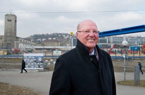 Der neue Vorsitzende des Vereins Bahnprojekt Stuttgart-Ulm, Georg Brunnhuber Foto: dpa